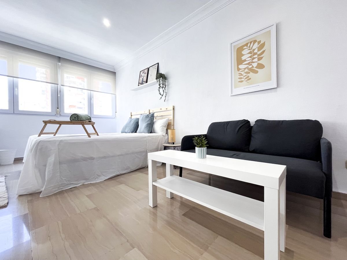 Habitación gestionada por Roomflow en La Trinidad, Málaga