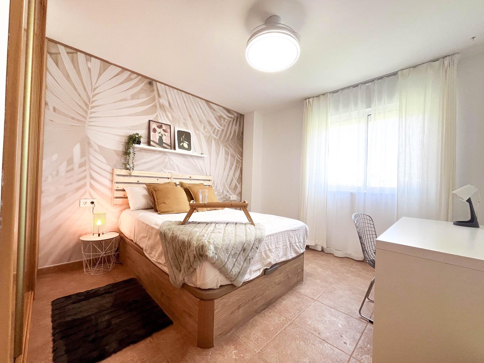 Habitación gestionada por Roomflow en Málaga